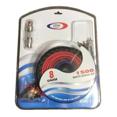 KIT DE CABLES PARA POTENCIAS DE AUTO JDM115 1500W