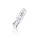 LAMPARA TUBULAR FUSIBLE 12V 1,2W T5  TABLERO, CONSOLAS