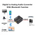 CONVERTIDOR AUDIO DIGITAL/ANAL?GICO CON BLUETOOTH Y FIBRA