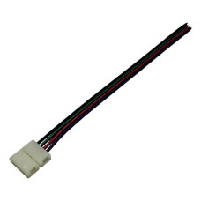 CABLE CONECTOR CINTA LED RGB 17CM (1 FICHA)