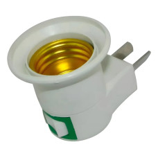 PORTALAMPARA CON LLAVE 220V PARA LAMPARA E27
