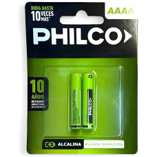 PILA ALCALINA AAAA PHILCO X2