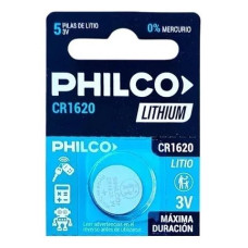 PILA CR1620 PHILCO PILA CR1620 PHILCO