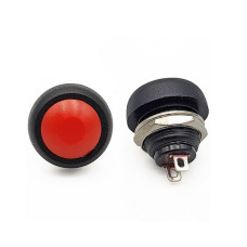 PULSADOR 4A REDONDO ROJO N.A. PBS-33B PULSADOR 4A REDONDO ROJO N.A. PBS-33B