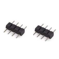 POSTES RECTOS CI X4 PRA CINTA RGB LED X2