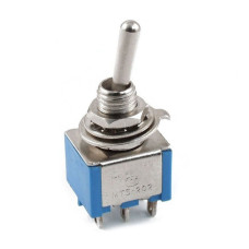 LLAVE PALANCA MINI MTS203 3Amp 6 PATAS ON/OFF/ON
