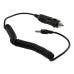 CABLE FICHA CIGARRO MACHO A PLUG HUECOC 2,1 ESPIRALADO