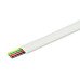 CABLE TEL.PLANO 4COND.BLANCO  0049