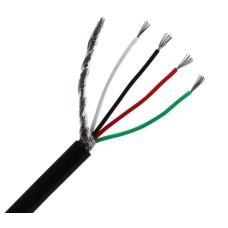 CABLE USB 2.0  28AWG  4mm  x METRO