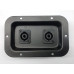 BORNERA METALICA P/BAFE 2 SPEAKON XT-200