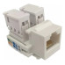 FICHA RJ45 HEMBRA CATEGORIA 5E AUTOCRIMPEABLE