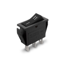 LLAVE TECLA SIMPLE INVERSORA RS102/N 15A 3P NEGRA ON/ON 2986