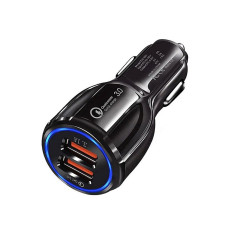 ADAPTADOR CIGARRO 2 USB HEMBRA 3.1A SJ0051