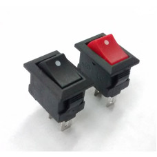 LLAVE TECLA SUBMINI 2 PATAS 15x10mm  NEGRA