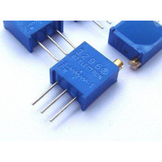 TRIMPOT CERMAMICO VERTICAL 100K OHMS 25V  MOD: 3296W