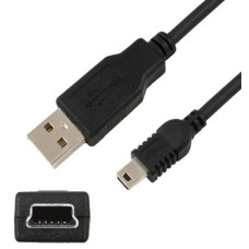 CABLE USB A MACHO / MINI A MACHO 5PIN 1 METROS